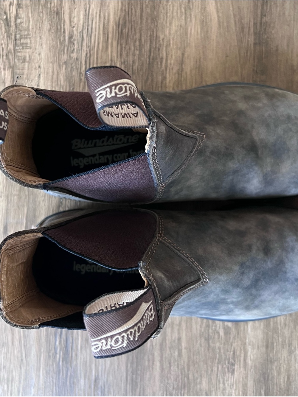Blundstone 585 Rustic Brown Chelsea Boots Like New - Picture 4 of 7